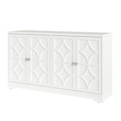 58" Sideboard Cabinet with 4 Doors