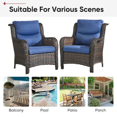 Gymojoy Pillow and Cushion Set Deep Seat Indoor/Outdoor - 25" x 22" x 4"