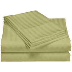 Home Sweet Home Dream Striped 1200 TC Cotton Deep Pocket Bed Sheet Set
