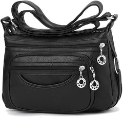 Big Vegan Leather Shoulder Bag Crossbody Bags for Women Designer Cell Phone Bag Wallet Purses Adjustable Strap