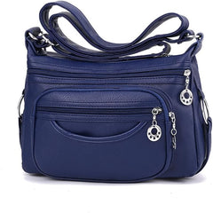 Big Vegan Leather Shoulder Bag Crossbody Bags for Women Designer Cell Phone Bag Wallet Purses Adjustable Strap