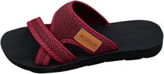 Summer Cloth Sandals for Women Soft Footbed Non Slip Lightweight Slip On Casual Beach Slippers Indoor Outdoor