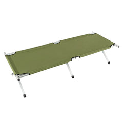 Outdoor Portable Folding Camping Cot with Carrying Bag - Army Green