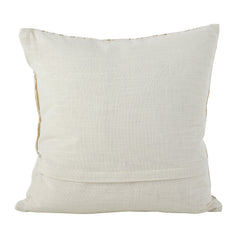 Metallic Foil Distressed Design Cotton Floor Pillow