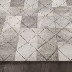 Ben Soleimani Arlequin Hide and Viscose Hand Woven Rug