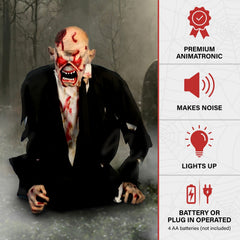 Haunted Hill Farm Damien by Tekky, Premium Halloween Animatronic