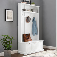 Crosley Ellison Hall Tree - 42.5"W x 18"D x 74.13"H