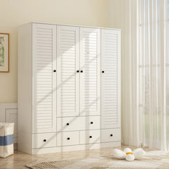 Bedroom Armoire Closet Armoire Wardrobe Closet Clothing Rod Drawer