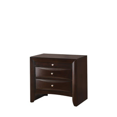 Captain's Bed Solid Wood Storage Drawers Bed Chest Nightstand 3pc Set