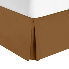 Nestl Luxury Pleated Queen Size Bed Skirt - 14" Drop