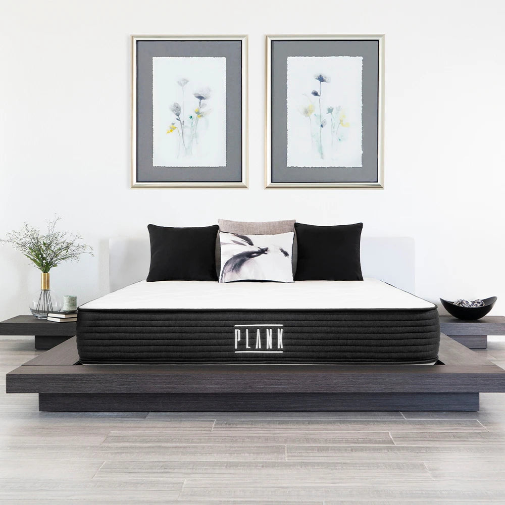 Brooklyn Bedding Plank 10-Inch Two-Sided Firm Mattress with Cooling Top