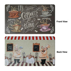 Anti-fatigue Kitchen Mat Rubber Rugs Waterproof 31'' x 18 '' Two sides-usage