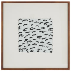 SAFAVIEH Home Nova 30-inch White/Black Framed Wall Art - Black/White