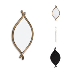 Signature Design by Ashley Bartner Gold Accent Mirror - 18.11" W x 1.25" D x 36.02" H