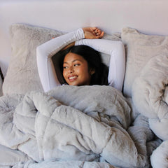 Are You Kidding Bare - Coma Inducer® Oversized Comforter - Antarctica Grey