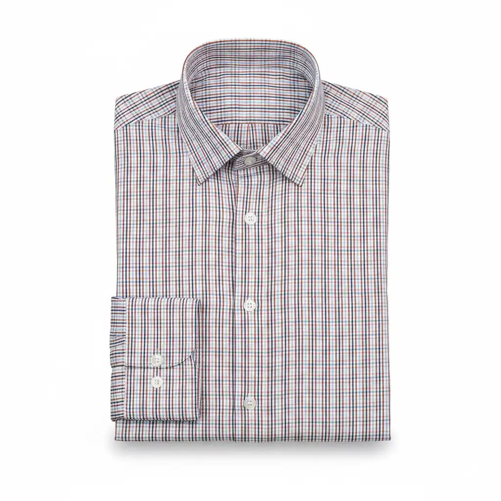 Chaps Men's Wrinkle-Resistant Plaid Dress Shirt - Slim Fit