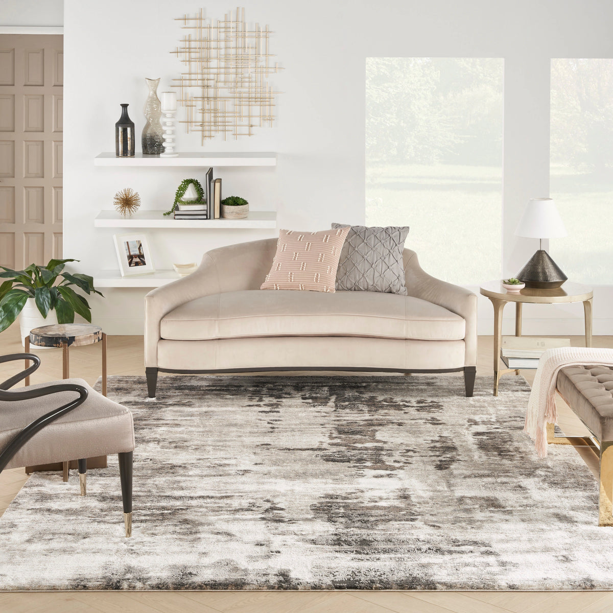 American Manor Modern Abstract Area Rug