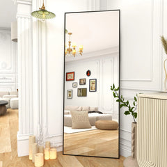 Large Standing Full Length Mirror Wall Decor for Hanging