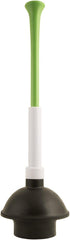 PlumbCraft 14 to 18-in. Adjustable-Flange Heavy-Duty Toilet Plunger 7503590A, Heavy Duty Toilet Plunger for Households, Ergonomic Plunger to Unclog Toilet, Toilet Bowl Plunger with Ergonomic Handle
