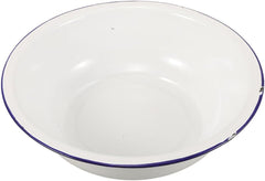 Enamel Wash Basin 28cm Large Enamel Mixing Bowl Face Washing Basin Sourdough Bowl Footbath