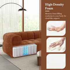 Christopher Knight Home - 122" Modern L-Shaped Sectional Sofa with Chaise Lounge, No assembly