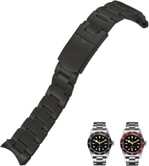 22mm 904L Solid Stainless Steel Watchband For Tudor Black Bay Male Bracelet Wrist Pelagos Series Accessories Strap
