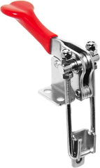 POWERTEC 2PK J Hook Toggle Clamp, 375 lbs Holding Capacity, 451 Adjustable Pull Action Latch for Smoker, Tool Box, Woodworking Jigs and Fixtures, Cabinet, Lids, Door, Truck (20308-PV2)