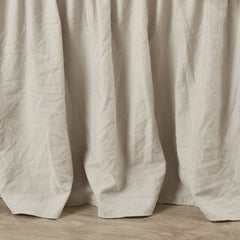 Lush Decor Ruched Ruffle Elastic Easy Wrap Around Bedskirt