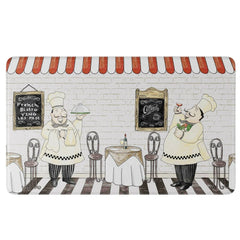 Anti-fatigue Kitchen Mat Rubber Rugs Waterproof 31'' x 18 '' Two sides-usage