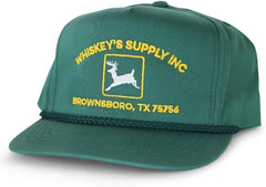 WHISKEY BENT HAT CO. Supply Co. Adjustable Snapback Hat