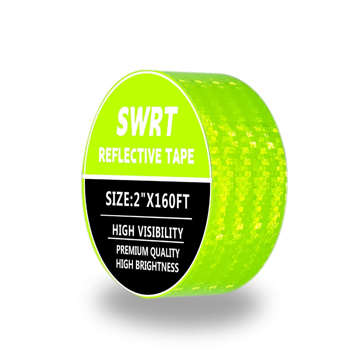 SWRT Reflective Tape 2 Inch x 30 Feet DOT-C2 Shining Star Fade Resistant Green Reflective Outdoor Waterproof Strong Adhesive Safety Warning Reflector Conspicuity Tape for Trailer Trucks Bike