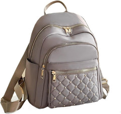Classic Vintage Style Women Backpack Leather PU Fashion Backpack Women Travel Bag Casual Solid School Bag for Girl(Black)