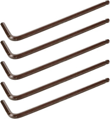 1/8" Hex Key Wrench L Shaped Ball End Allen Wrench -10pcs