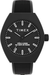 Timex Unisex Urban Pop 40mm Watch - Black Strap and Dial