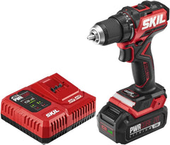SKIL Brushless 20V Compact Multi-Head Drill Driver Kit Including 2.0 Ah USB-C Battery & PD Charger-QD6293B-10