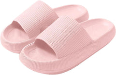 Cloud Slides for Women Men,Comfy Non Slip Shower Slippers Soft and Cozy Open Toe Thick Soles Slippers Comfortable Outdoor and Indoor Slipper Waterproof Quick-Dry Pool Beach Shoes