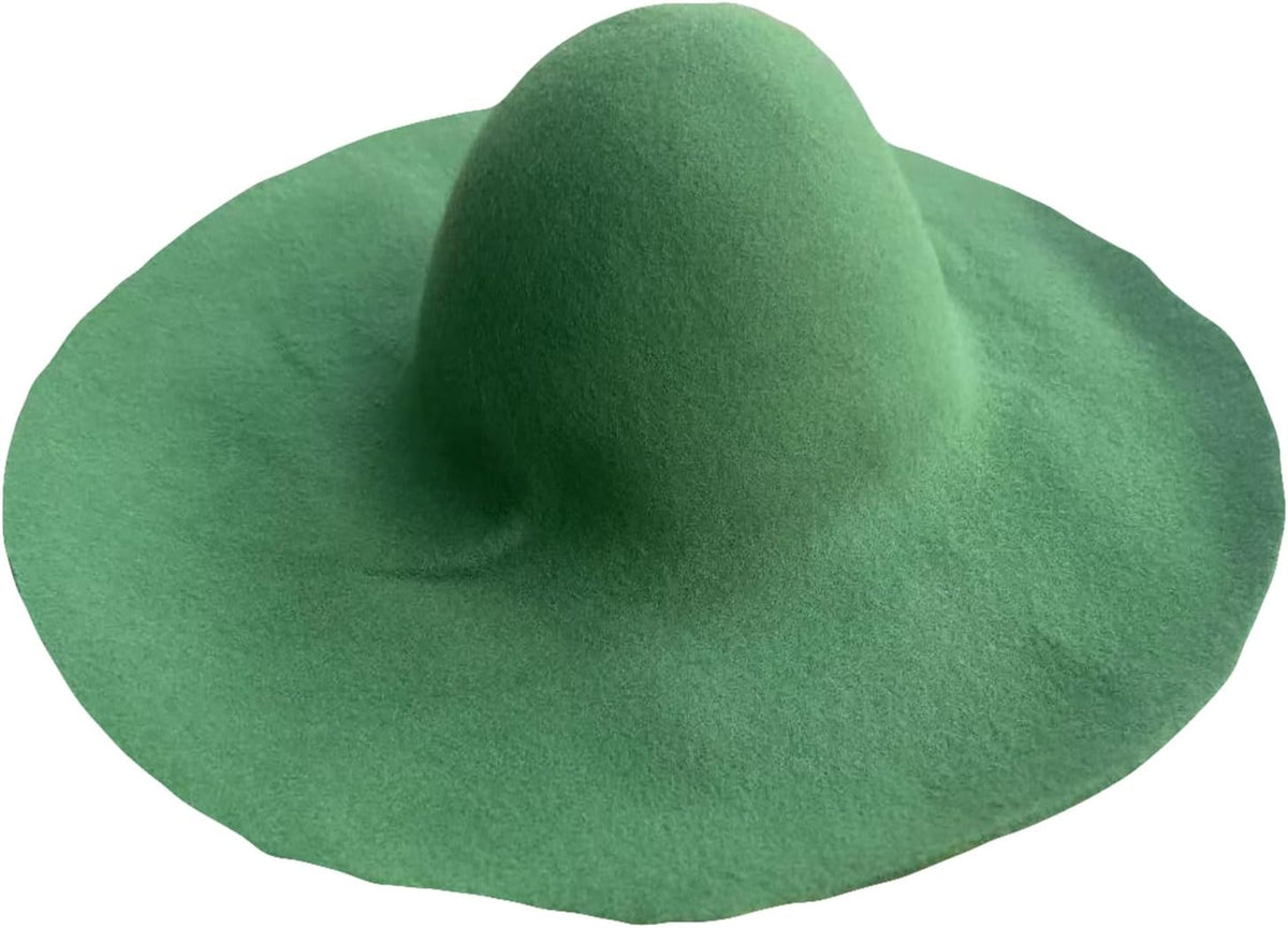 Top Felt Hats - 100% Wool Wide Brim Felt Hat Base for DIY, Perfect for Crafting Felt Top Hat or Custom Hat Base