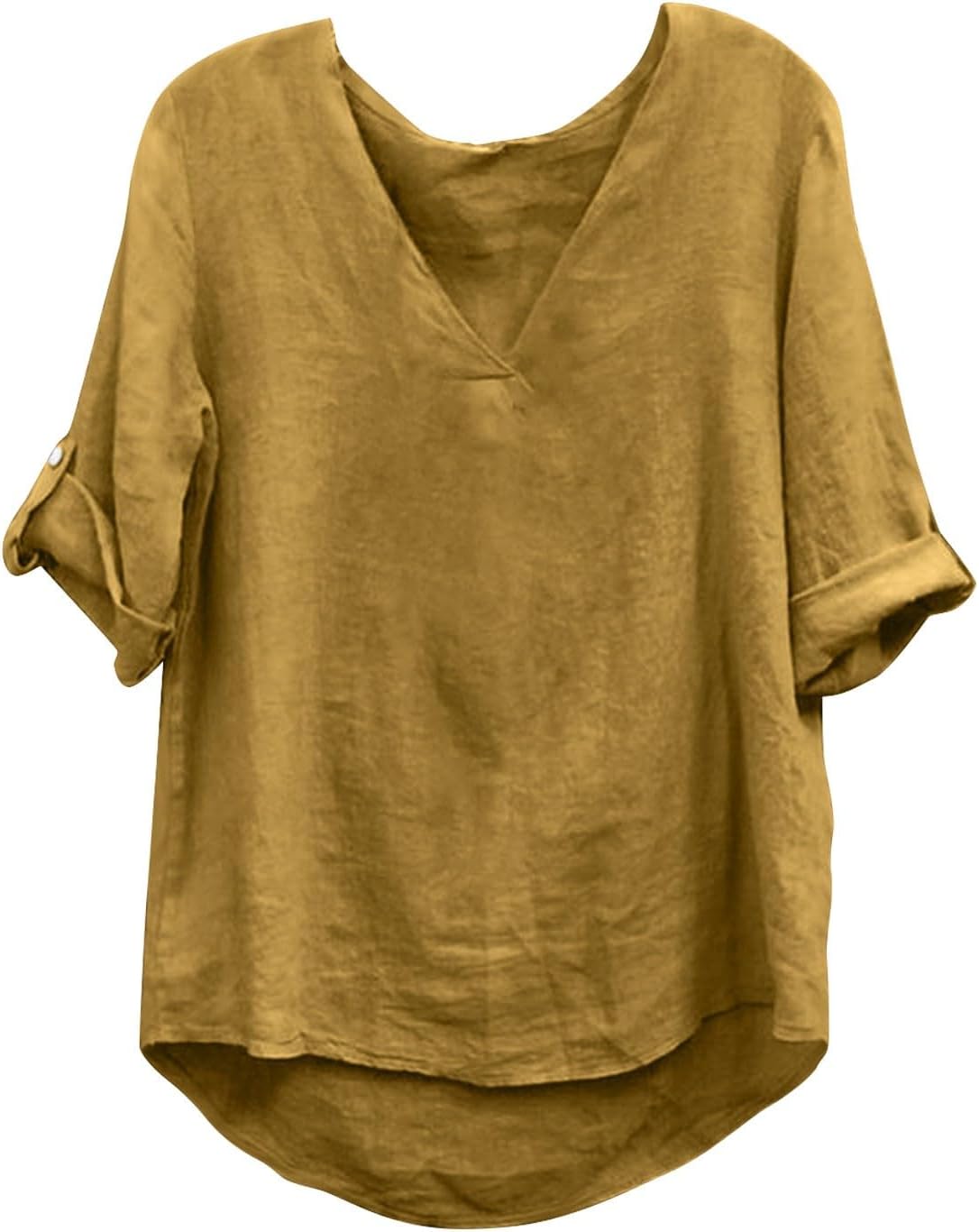Womens Match Tops Tshirts Pants Sets for Women Linen Slit Straight Leg Plain Fall Summer Tshirts Sets 2025