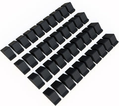 bullke USA Made Plastic Pipe Chocks with Nails | 5" Size - Durable, 100% Recycled Plastic | Ideal for Securing Pipes, Heavy Duty, Eco-Friendly, Long-Lasting, Construction (40 Pack)