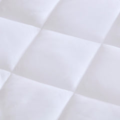 Sleep Philosophy Harmony Deep Pocket Waterproof Mattress Pad - White