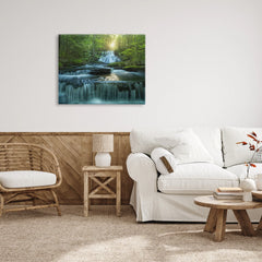 Stupell Rocky Waterfall Landscape Canvas Wall Art Design by Patrick Zephyr