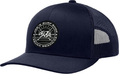 JOES SURF SHOP Vintage Surfing Bear Hat, Snapback Trucker Hat, Adjustable