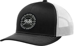 JOES SURF SHOP Vintage Surfing Bear Hat, Snapback Trucker Hat, Adjustable