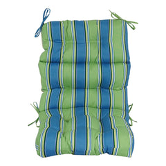 Multi-section Tufted Outdoor Seat/Back Chair Cushion (Multiple Sizes)