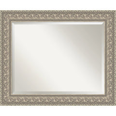 Sydney Silver Beveled Framed Wall Mirror