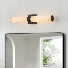 Dimmable LED Marble Linear Vanity Wall Lamp - Warm Light 23in