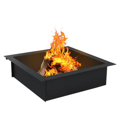 36" Steel Outdoor Wood Burning Fire Ring