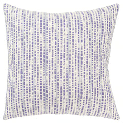 Rizzy Home Transitional Ivory Decorative Pillow Cover 20" x 20"