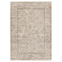 Camille Floral Gray/ Brown Area Rug