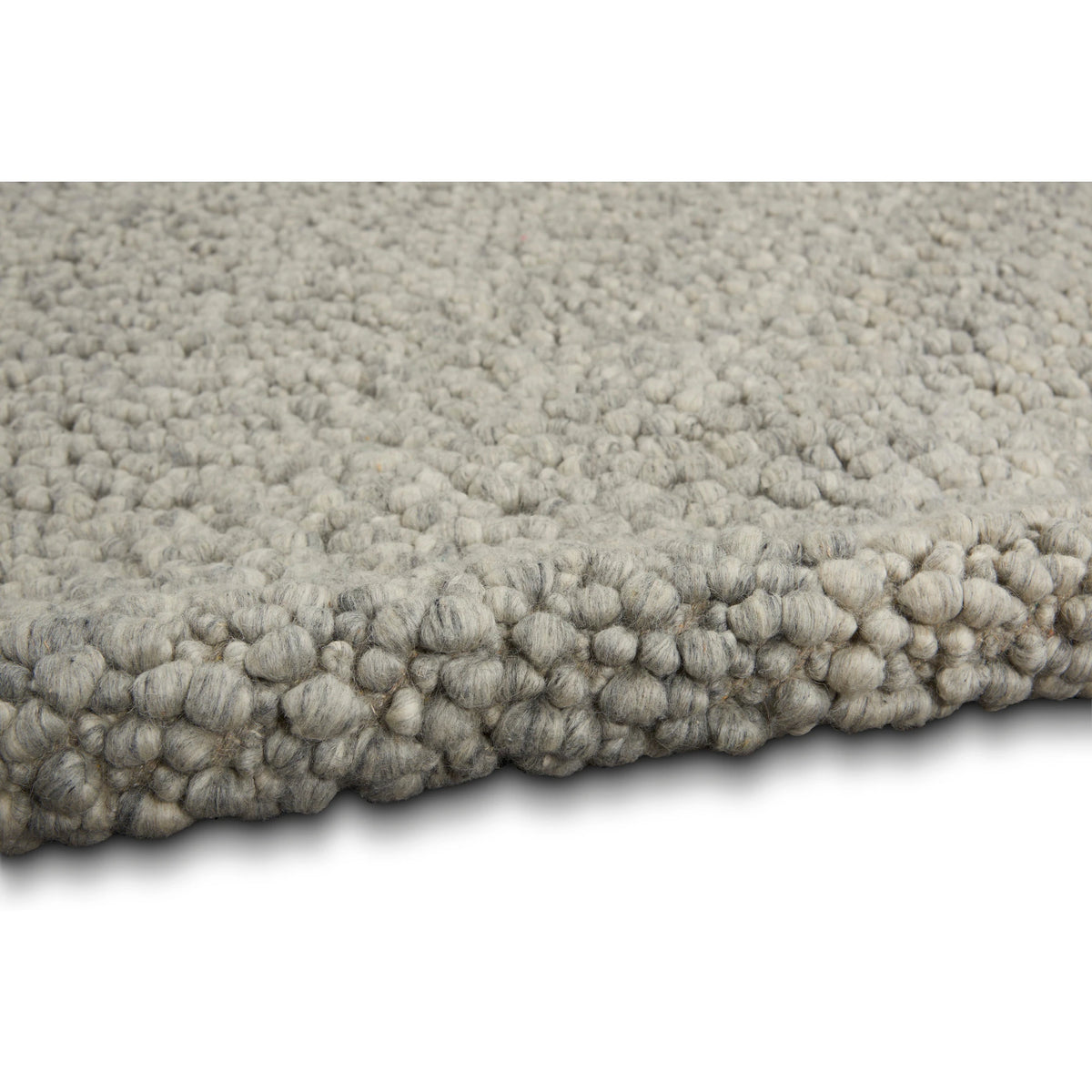 Calvin Klein Riverstone Modern Textured Loop Solid Wool Area Rug